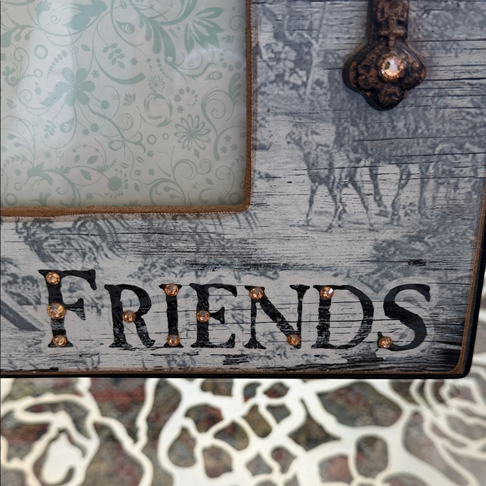 Frame Rustic Faith Family Friends Photo Frame - Picture 4 of 9